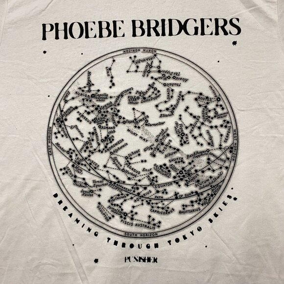Phoebe Bridgers Kyoto Breathing Through Tokyo Skies Tee XXL - Picture 2 of 4
